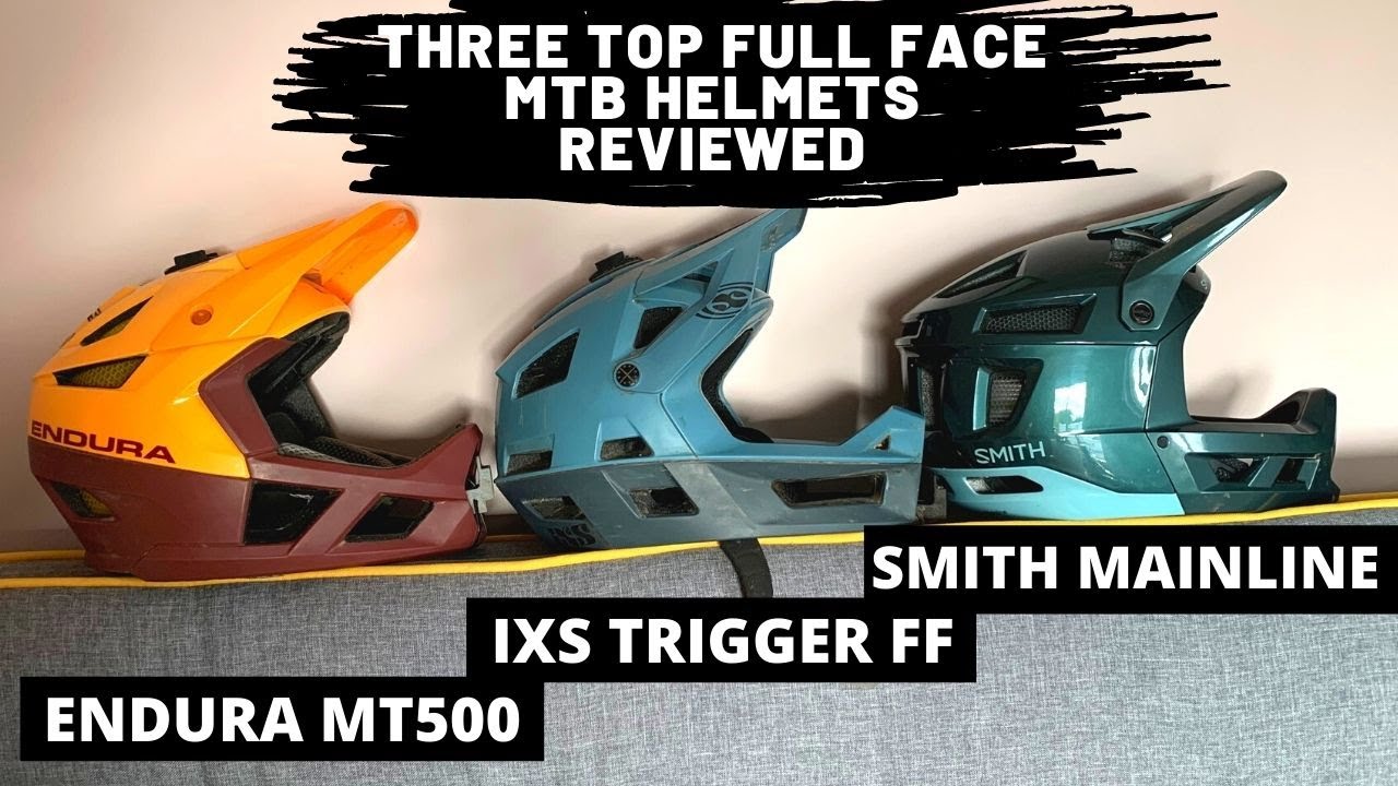 ОБЗОР: Три лучших закрытых шлема для горного велосипеда | Smith Mainline | Endura MT500 | IXS Tri...