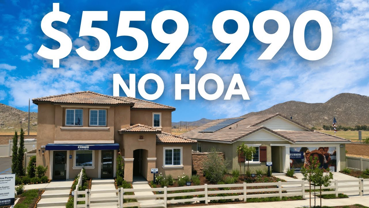 New Homes in Winchester CA | Willow Pointe by DR Horton 🏡