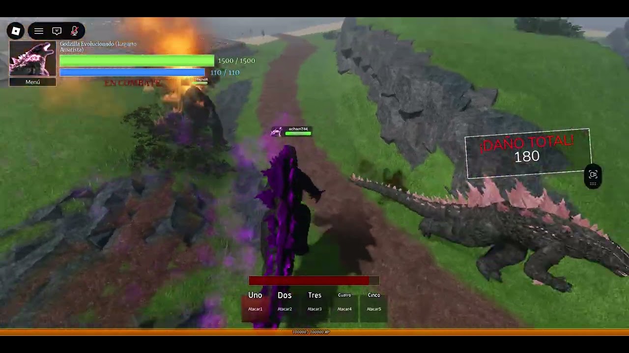 jugando con el ambest lizard age of titans