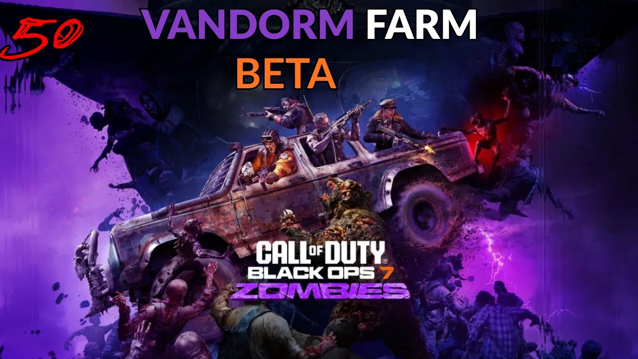 BLACK OPS 7 ZOMBIES VANDORN FARM LIVE GAMEPLAY!
