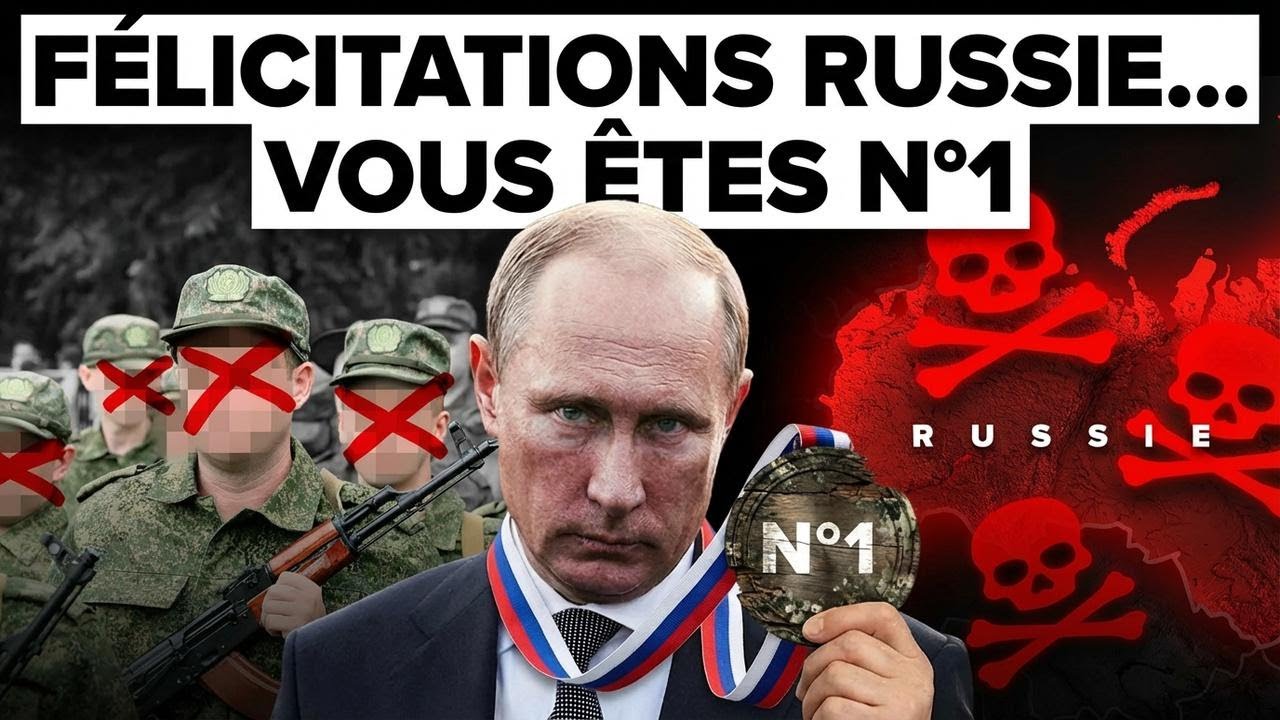 Poutine sacrifie 167 soldats par kilomètre… La Russie peut-elle tenir ce rythme ?