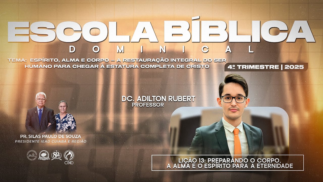 AO VIVO | ESCOLA BÍBLICA DOMINICAL (EBD) | 28/12/2025