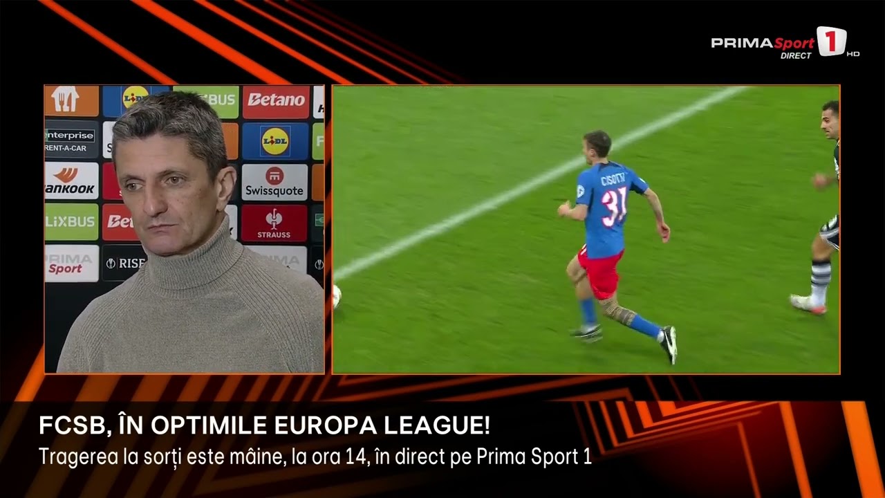 INTERVIU. Lucescu jr, elogii pentru adversar: „Steaua a fost mai bună. Nu FCSB. Eu spun Steaua”