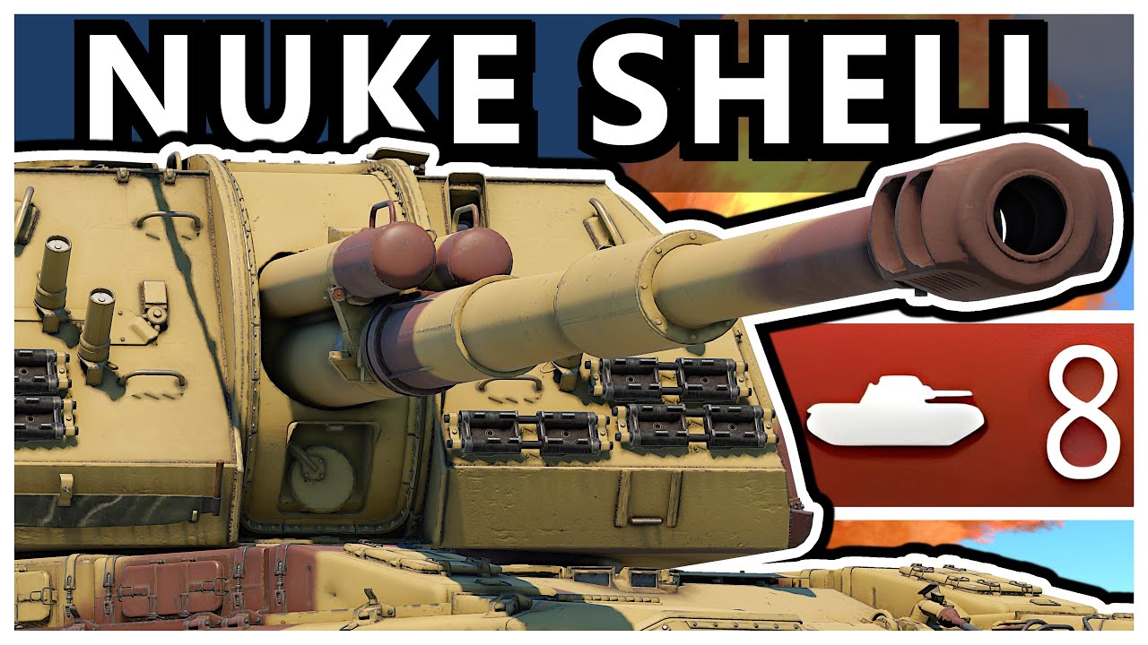 The Soviet Nuclear Artillery Tank
