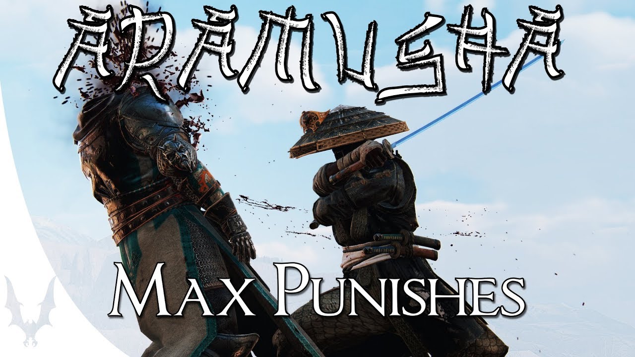 For Honor - UPDATED Aramusha Parry & Guardbreak Punishes