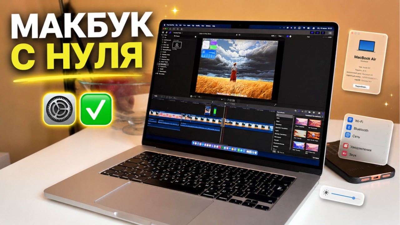 Купил Макбук? ПЕРВЫЕ 24 настройки macbook, которые стоит проверить!