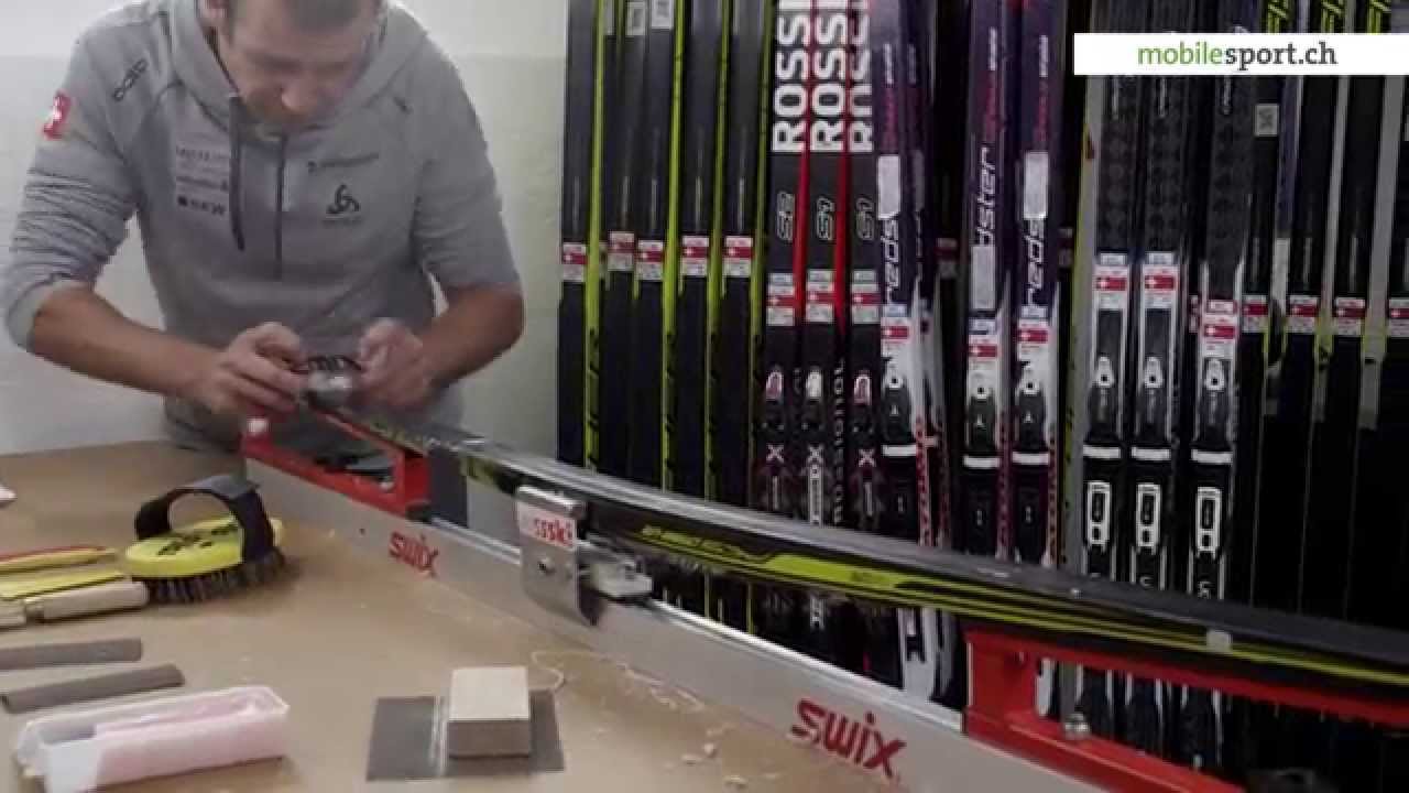 Ski de fond – Préparation des skis: Fart de glisse – Racler les skis