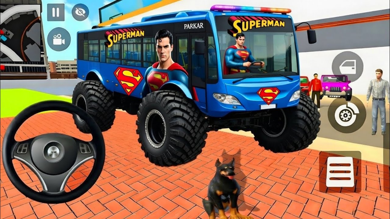 🤑Indian Thift Auto Simulator🤩Indian Showroom Purchase😯Modified Lexriy New Police DumperAnd Bike🥳Game