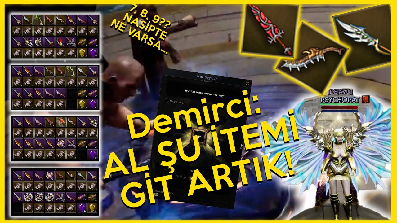 Sonu gelmeyen Upgrade'de +7, +8, +9 denemeler! | #RiseOnline #Upgrade