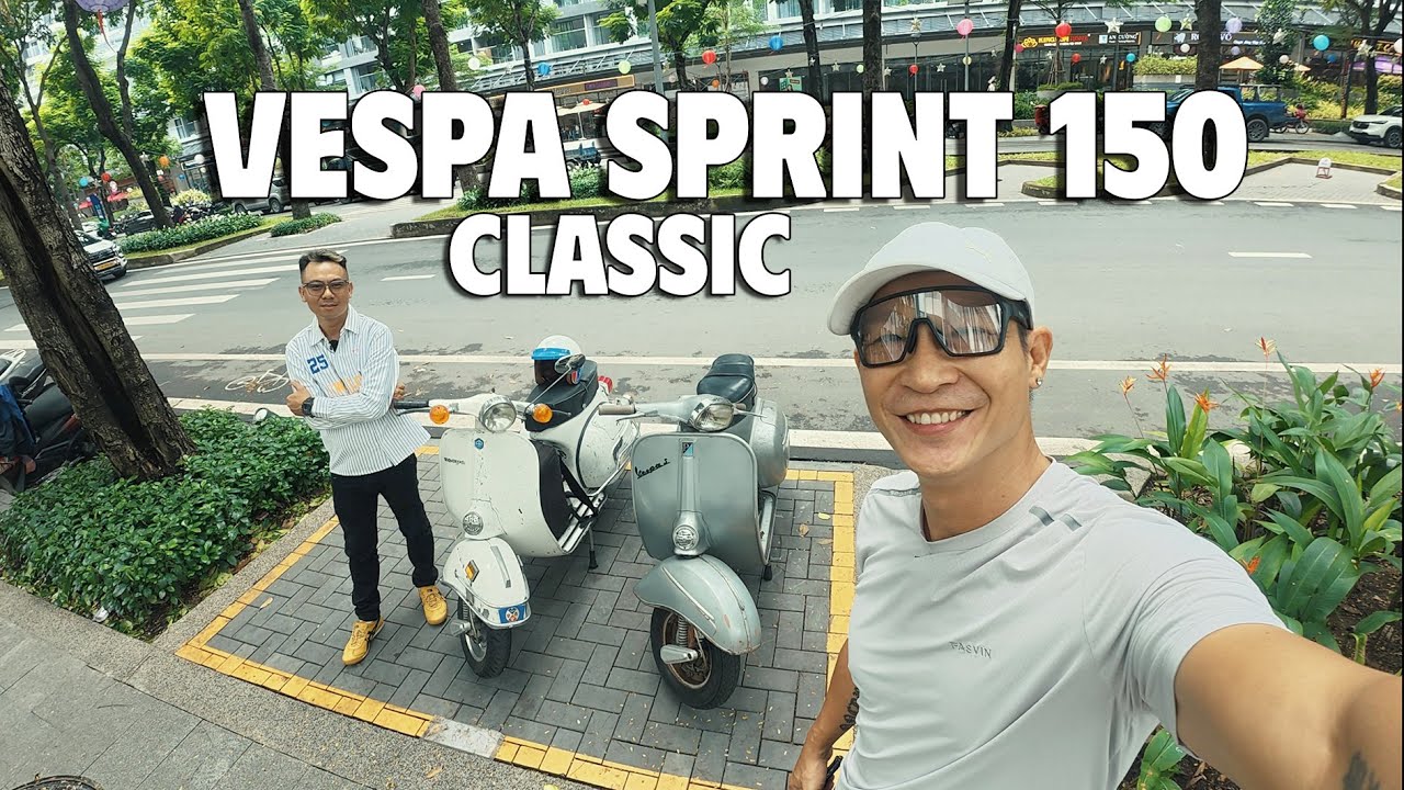 VESPA SPRINT 150 / АНТИКВАРНЫЙ - ОРИГИНАЛЬНЫЙ - УНИКАЛЬНЫЙ - РЕДКИЙ / ОБЗОР