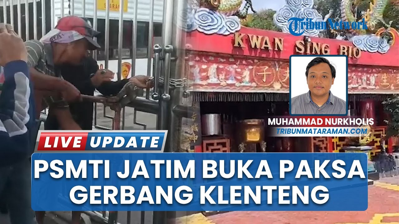 Pepeng Buka Paksa Gerbang Kelenteng Kwan Sing Bio Tuban setelah 3 Hari Disegel, Konflik Internal