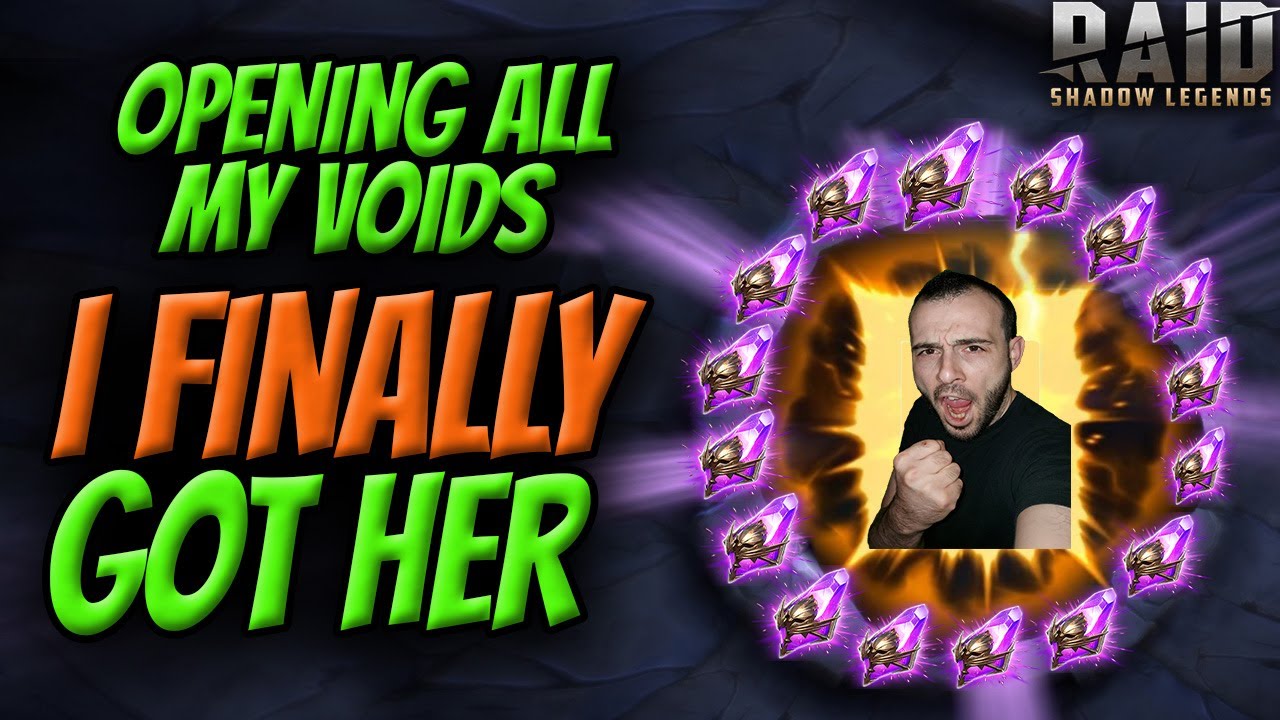 BOOSTED SUMMONS | PULLED ALL MY VOIDS AND GOT THE JACKPOT | RAID SHADOW LEGENDS