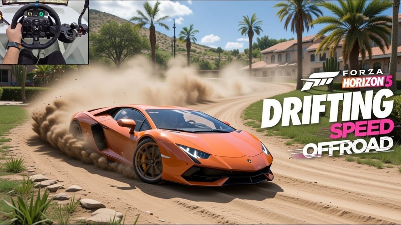 Lamborghini Sian Roadster & Mclaren P1 - Forza Horizon 5 I Logitech G923 Steering Wheel