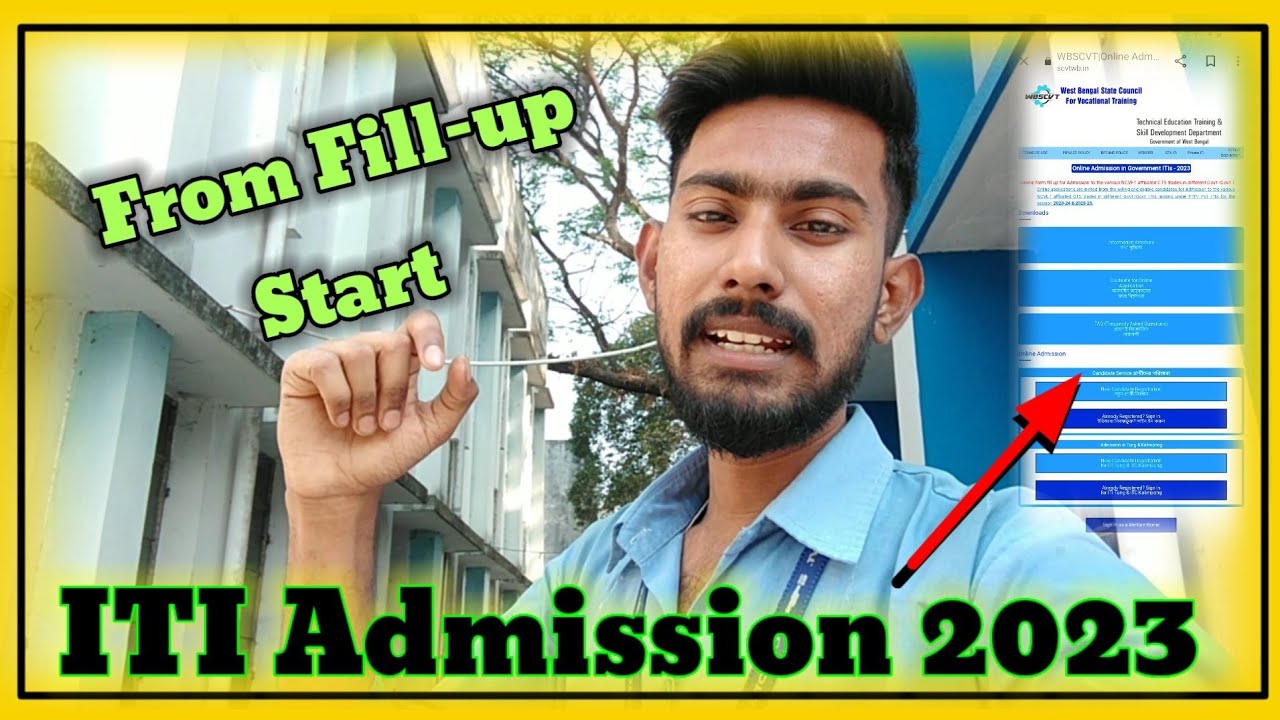 WB iti From Fill-up 2023 ll ITI Admission 2023 ll #WBSCVT@ranaroy440