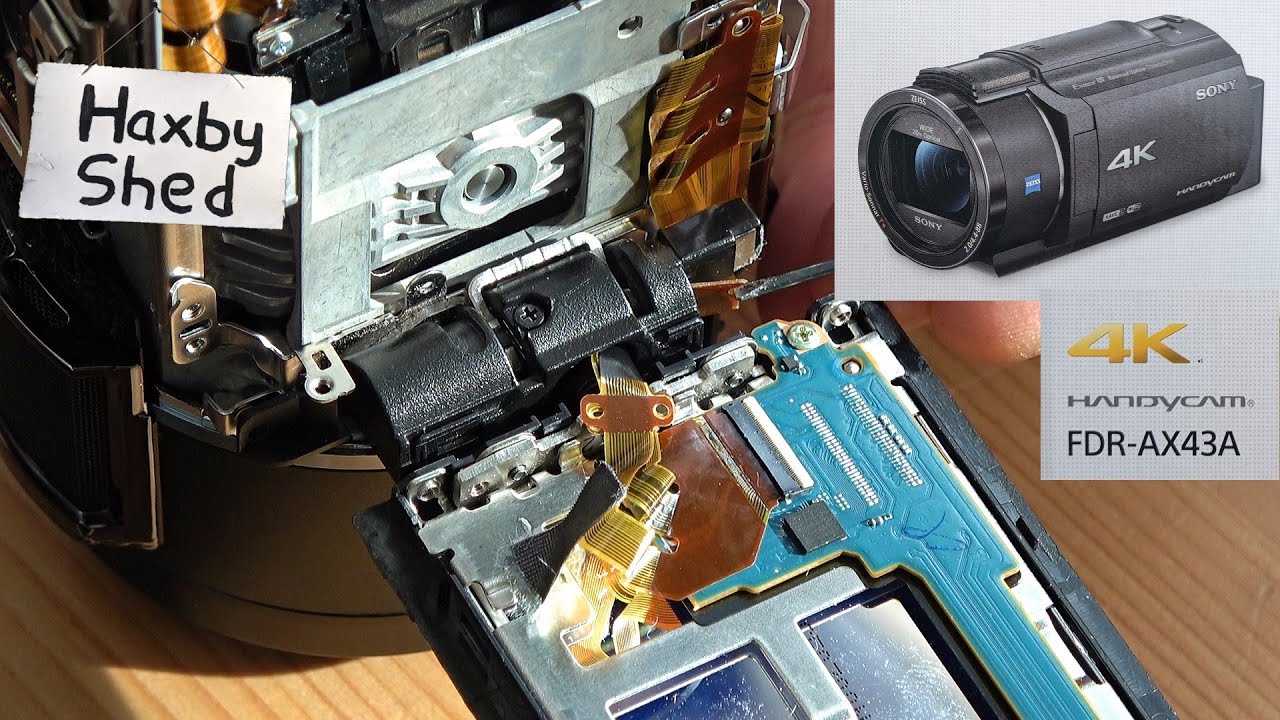 Ремонт сенсорного экрана для видеокамеры HS243 Sony FDR AX43 за 5 фунтов стерлингов!!