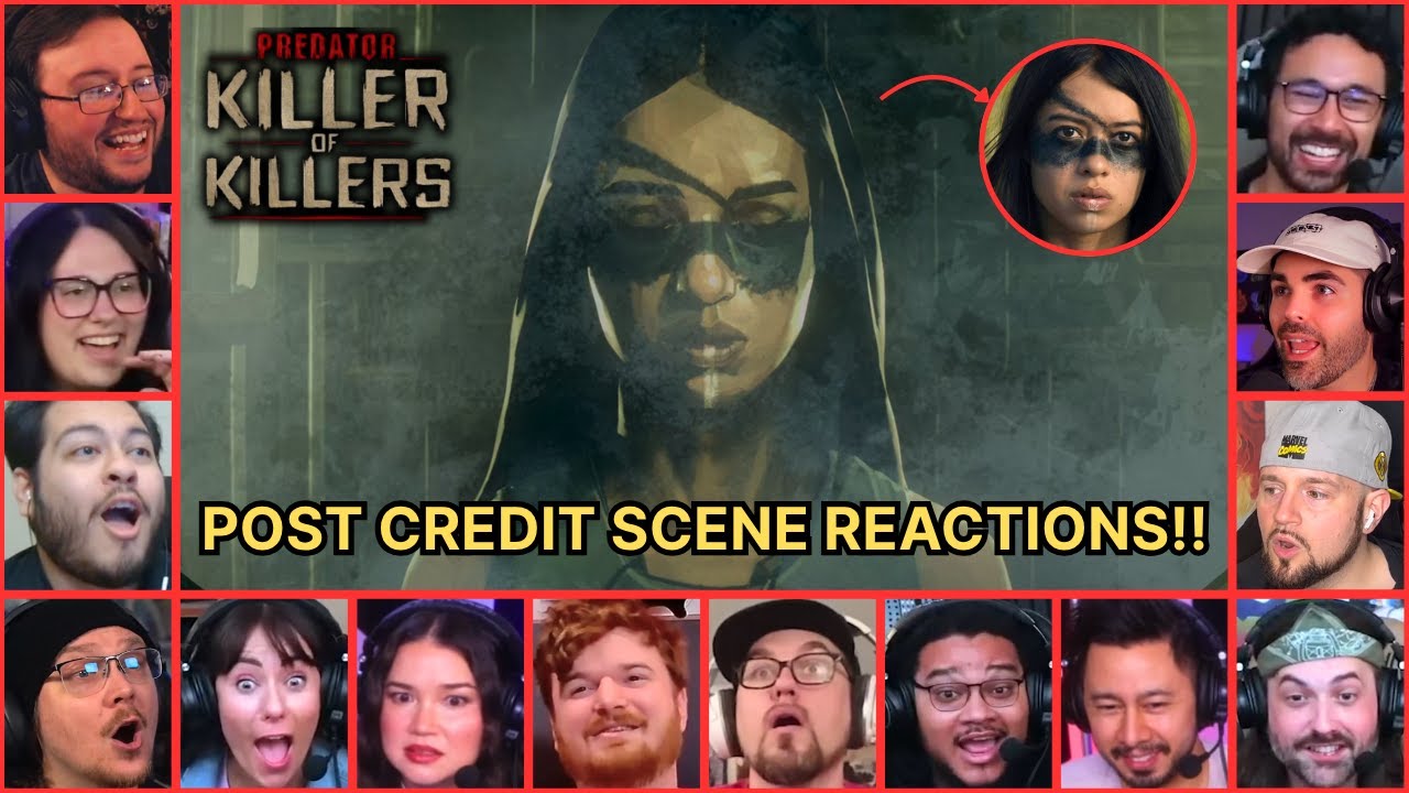 Reactors Reacting To Naru | PREDATOR KILLER OF KILLERS Movie Reaction Mashup