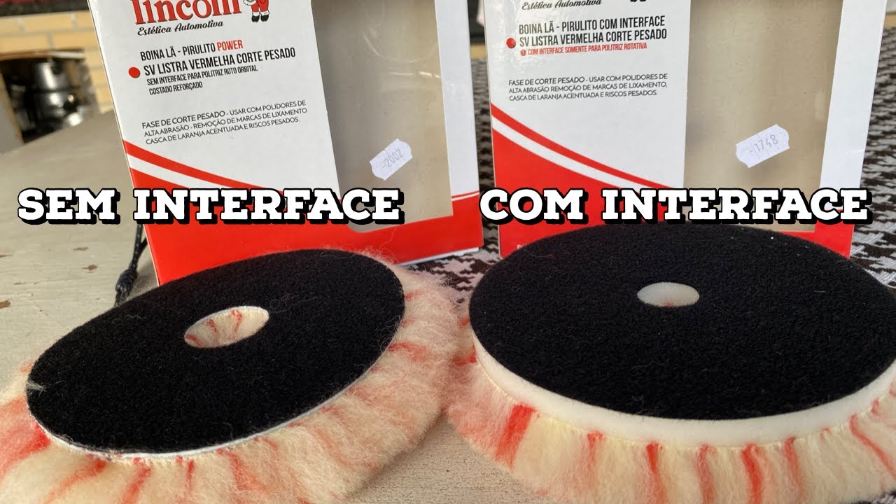 BOINA  LÃ PIRULITO COM INTERFACE X SEM INTERFACE