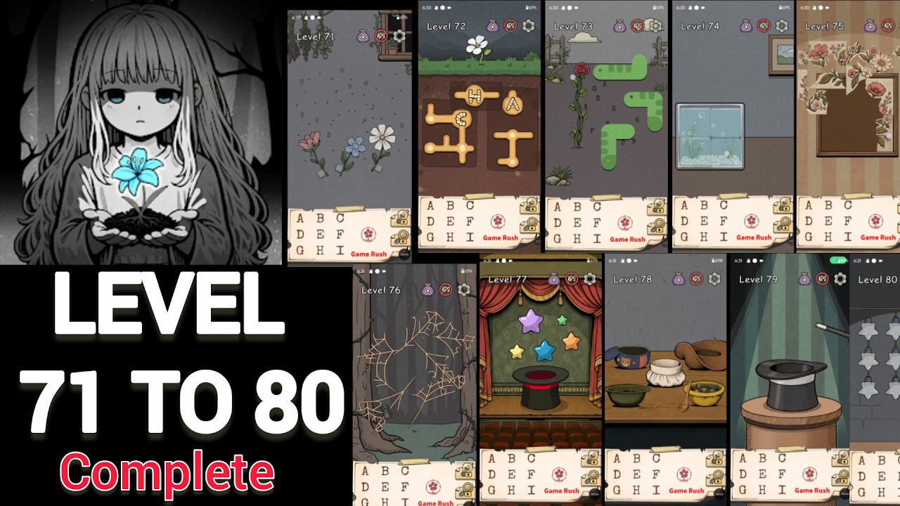 Flower Forest Level 71 to 80 Walkthrough Solution Gameplay