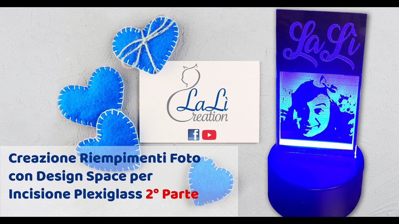 Creazione di Riempimenti nelle Foto con Design Space per Incisione Plexiglass - 2° Parte