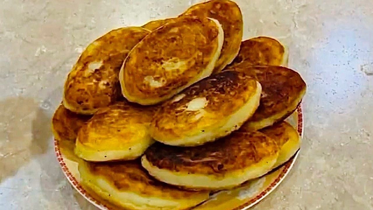 Постные Картофельники. Можно готовить с любой постной начинкой.