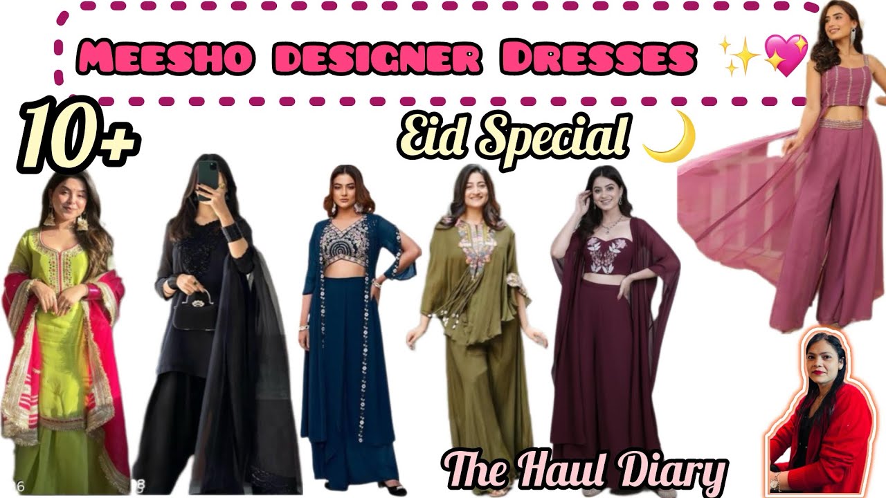 Meesho Festive Indo- Western 3pc Outfit Haul 💖 | Eid 🌙 Special | Pakistani Suit | Try-On | Partylook