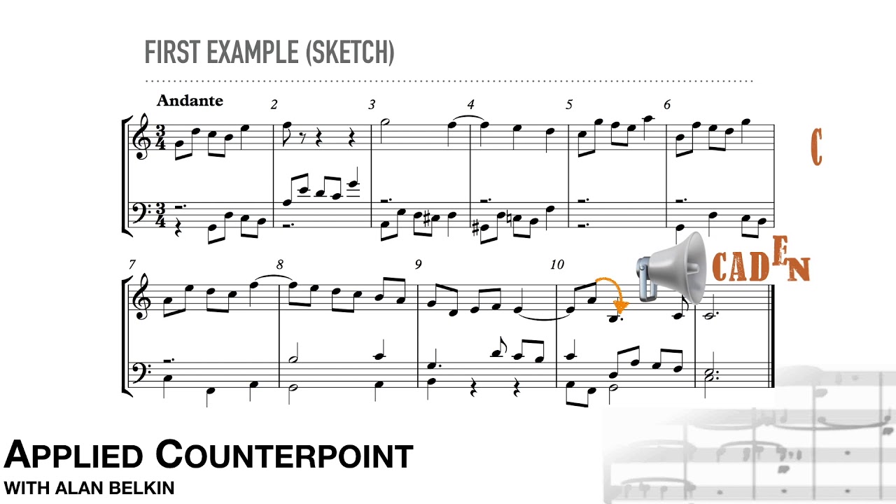 Counterpoint # 13 - Motives and Imitation