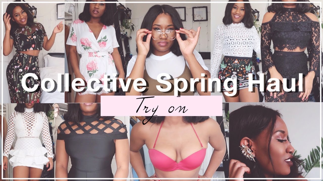 Huge Spring Collective Try-on Haul - UPBra, Boohoo, Asos, Missguided, Shein, Dark Pink