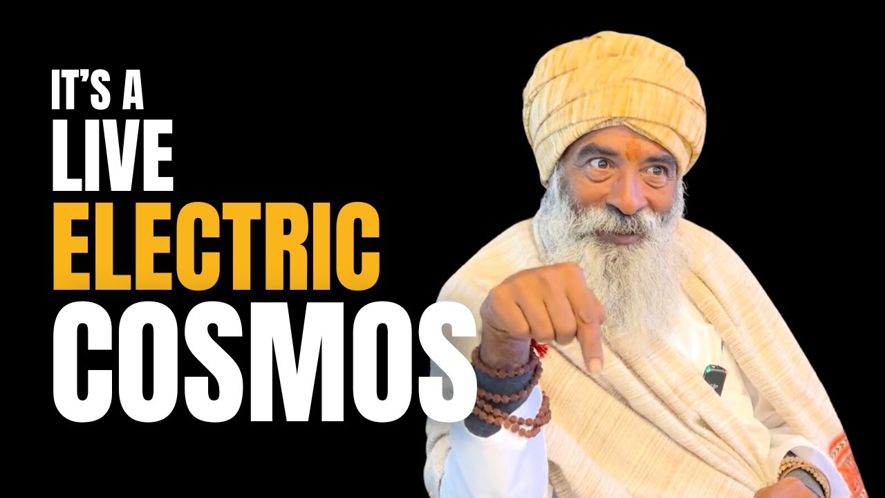 We are electric beings. We are not thought beings at all.