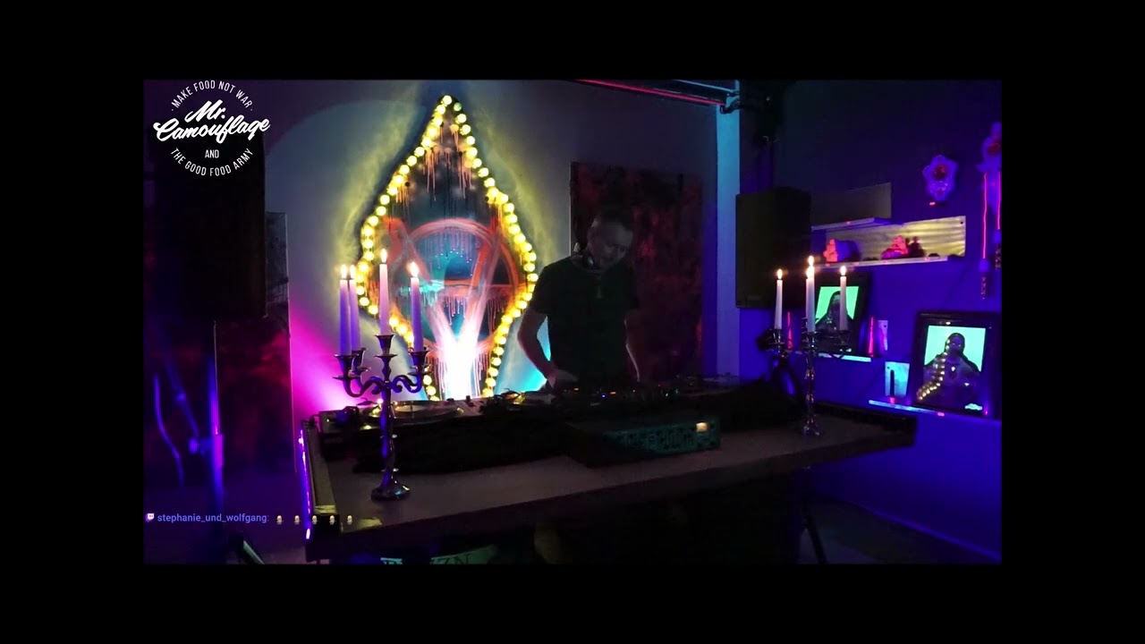COSMIC CLASSICS LIVESTREAM 5.2.22 CAMOUFLAGE DJ HÄNK