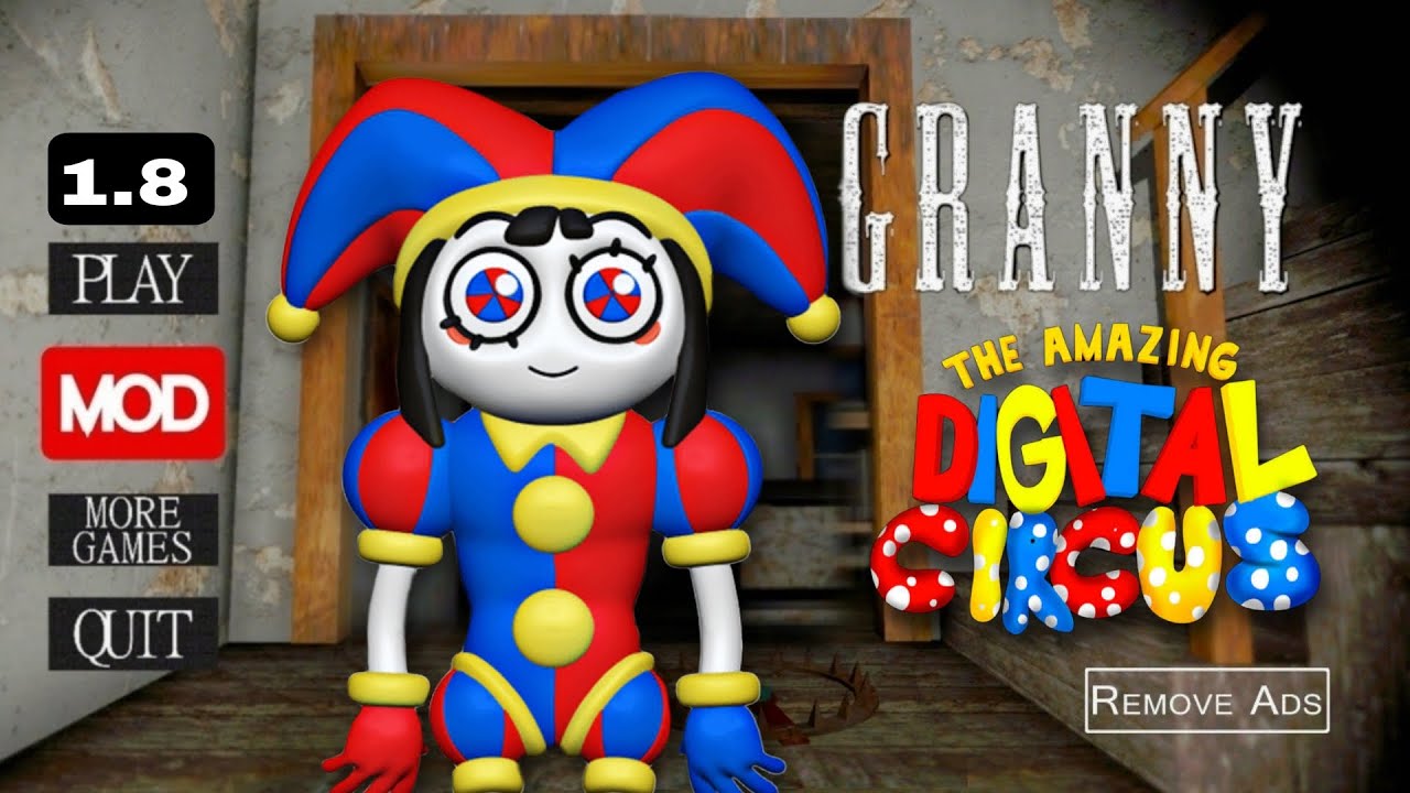 Granny 1.8 is The Amazing Digital Circus!