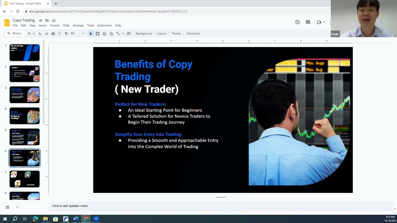 The Proficient Trader Webinar Series - The Art of Copy Trading