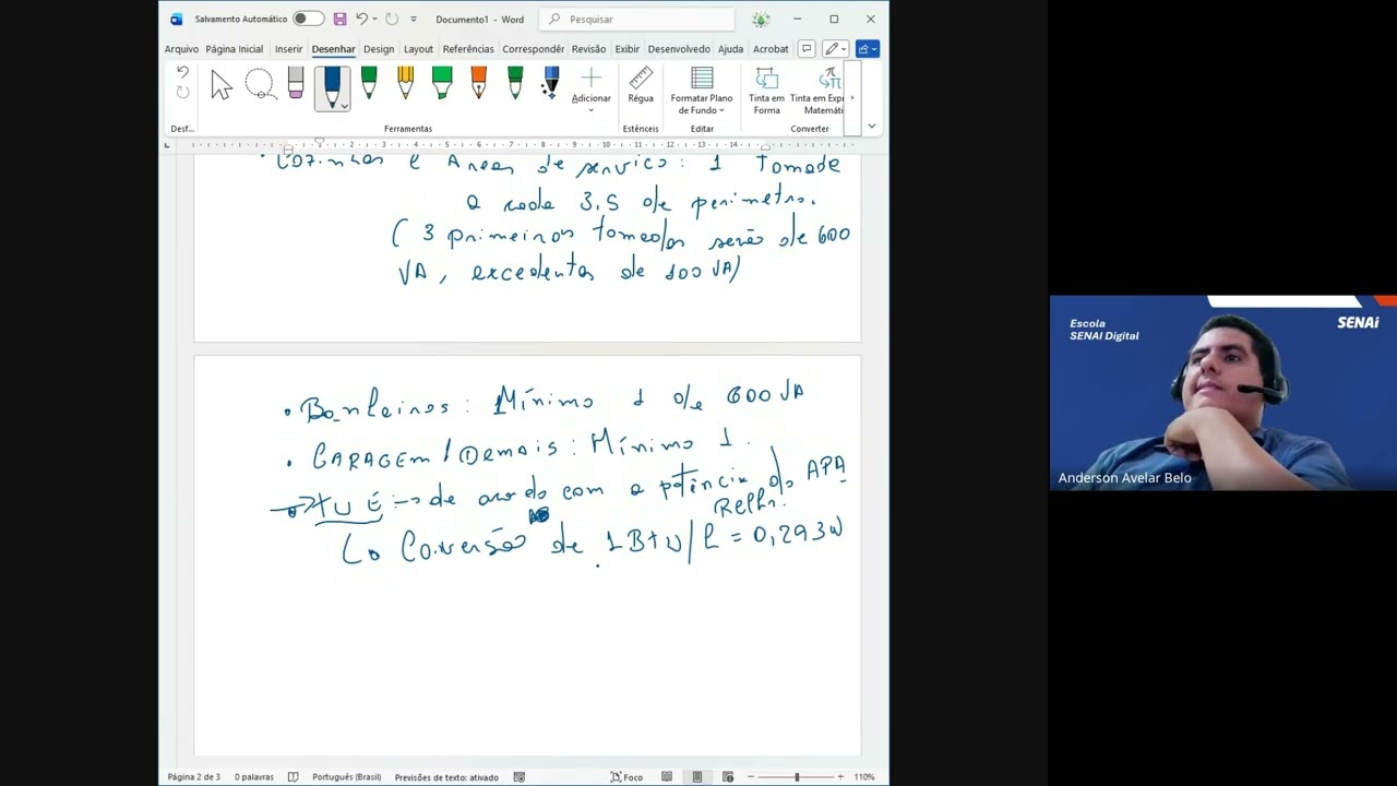 Aula 4 - Como Fazer o Quadro de Previsão de Cargas - Passo a Passo (NBR 5410)