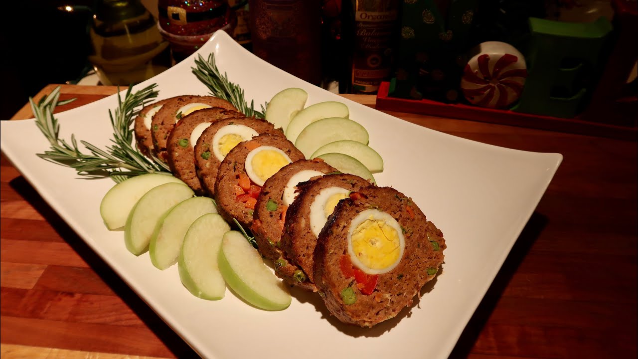 CARNE EN ROLLO/ ROLLO DE CARNE #recetasnavideñas
