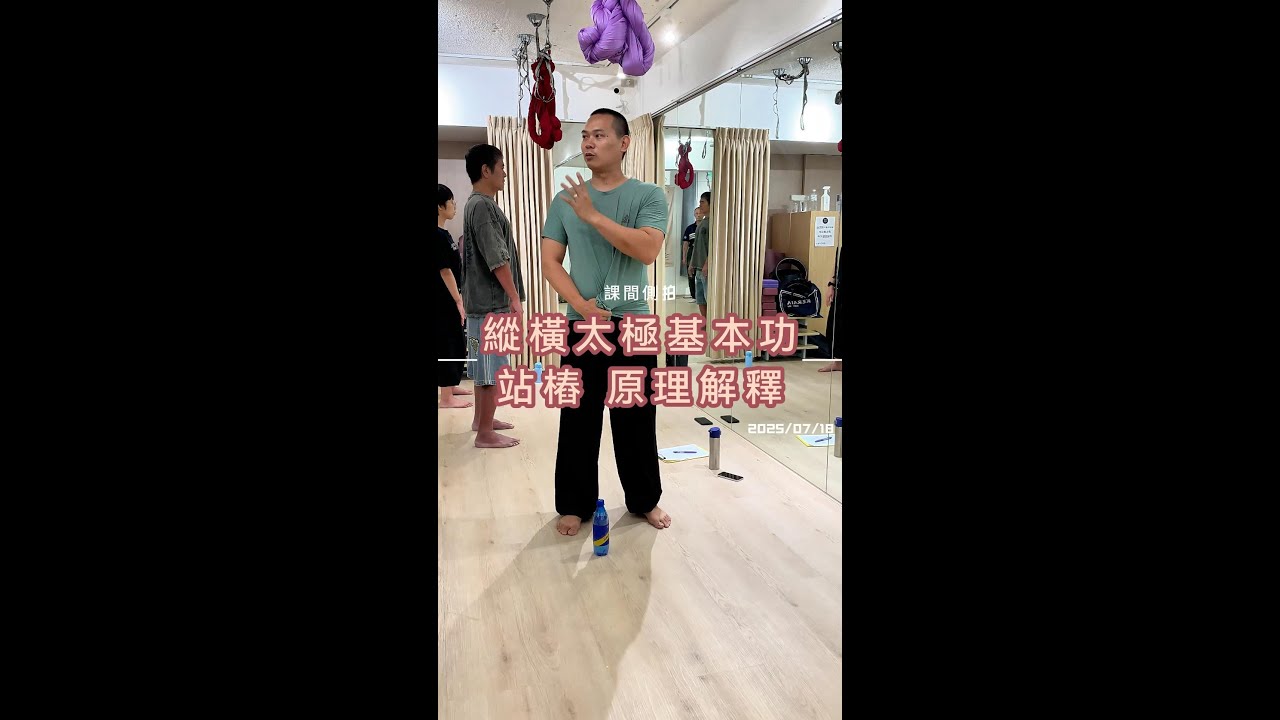 站著不動，痠痛竟然慢慢消失了｜站樁真相公開｜無極樁｜縱橫太極基本功