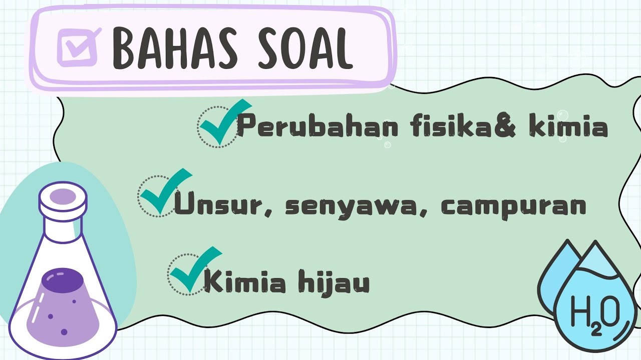 Bahas soal kimia kelas 10 semester 1