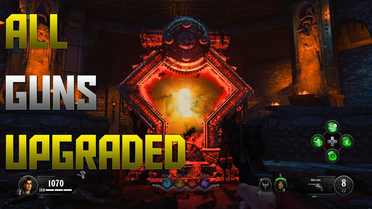 All Weapons Pack-A-Punched in Black Ops 4 Zombies (Blood of the Dead, Voyage of Despair, IX Zombies)