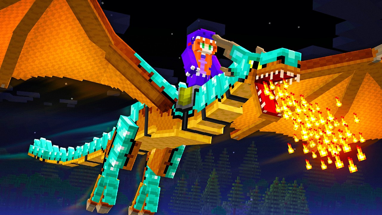 AGORA MEU DRAGÃO É IMORTAL NO MINECRAFT - Minecraft Odisseia