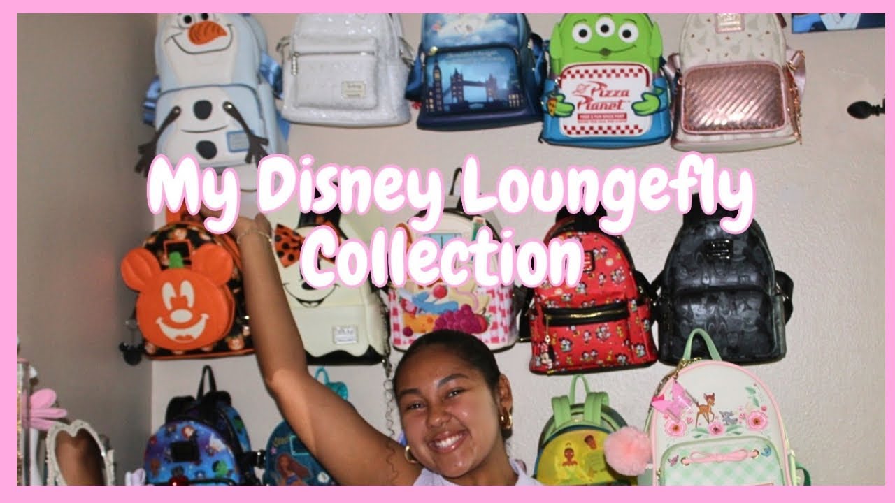 My Disney Loungefly Backpack Collection! | Cute & Magical Mini Backpacks ​⁠@loungefly