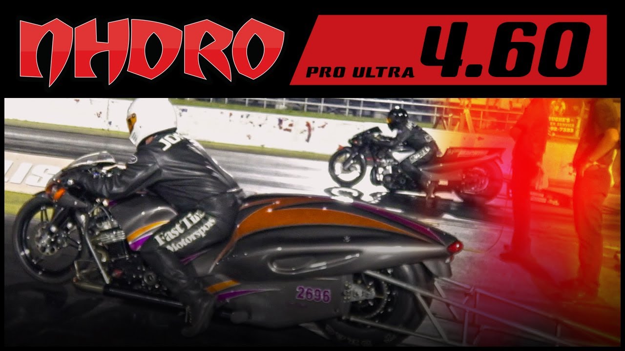 NHDRO Pro Ulta Qualifying - Eighth Mile 4.60 Pro Drag Bike Racing