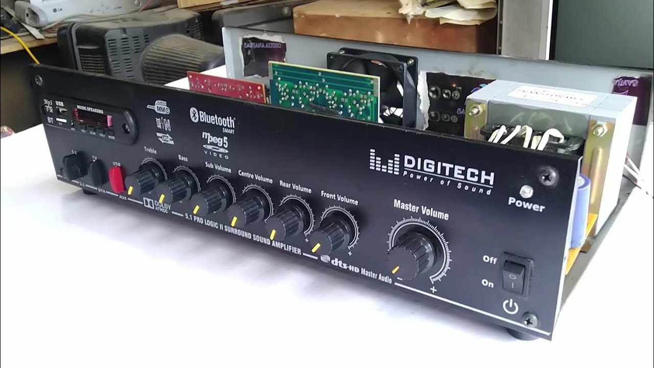 5.1 Amplifier Heavy Subwoofer Amp ,Bluetooth Stk4191 Tda2030 Low cast