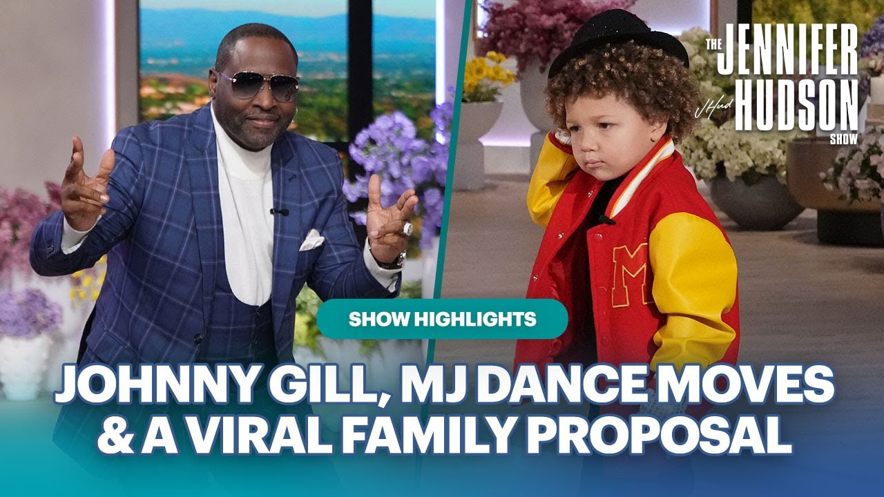 Johnny Gill & the Cutest Toddler’s Dance Moves Steal the Show