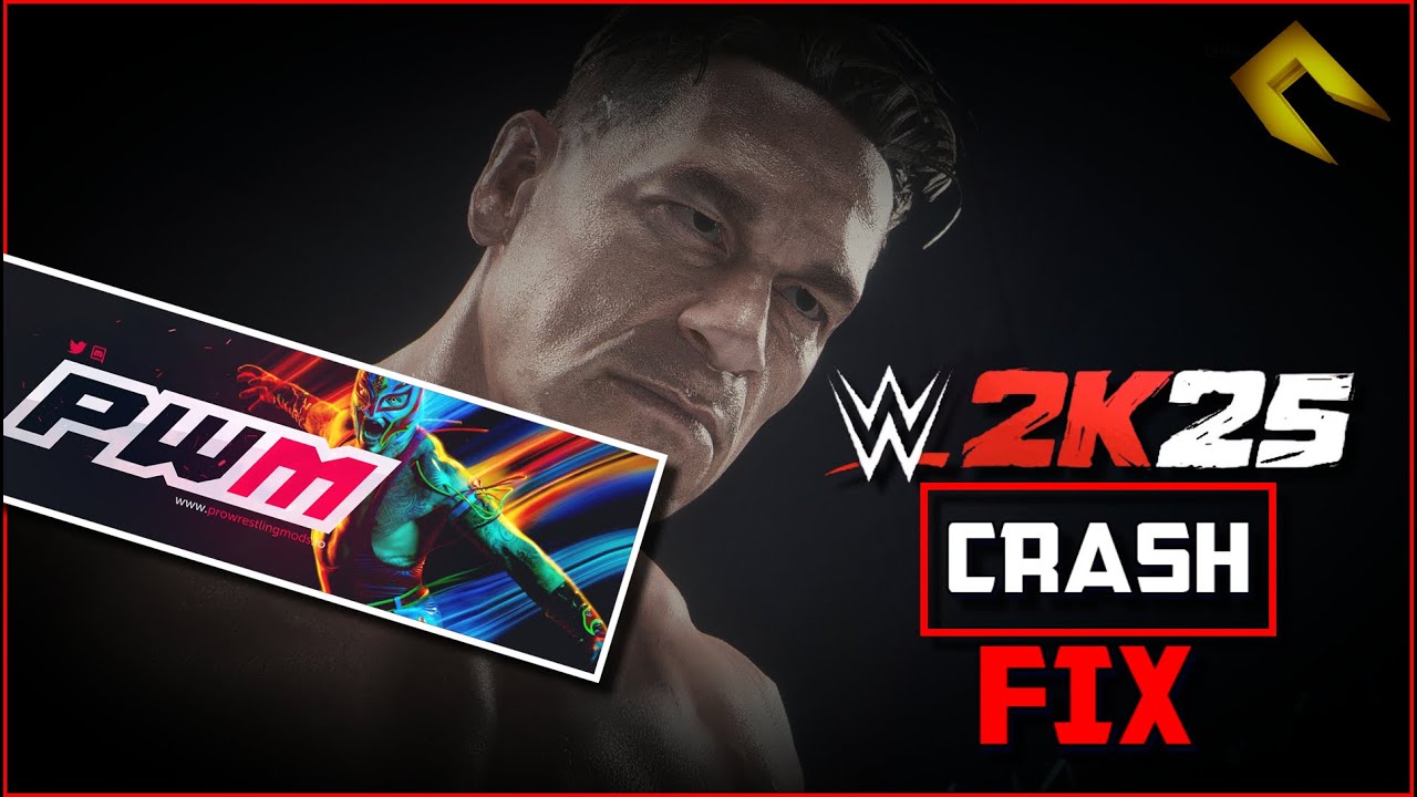 WWE2K25-INSTANT Fix for PWM Wrestling Mods Crash Problems!