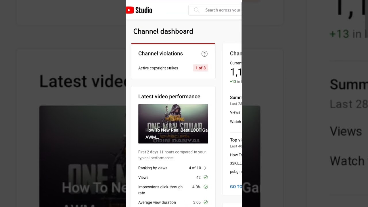 How to Remove 1.Copyright Strike For YouTube Channel.