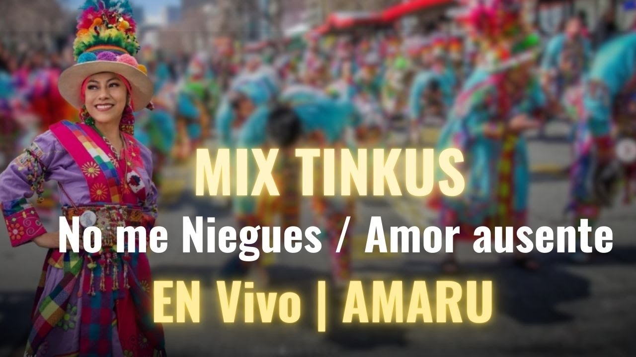 Amaru - No me Niegues / Amor Ausente en vivo