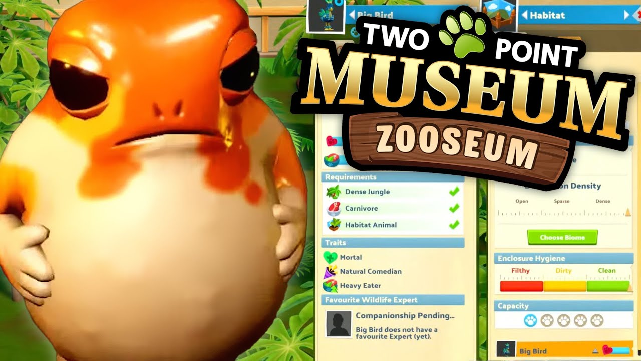 Наш первый взгляд на музей Two Point: Zooseum!