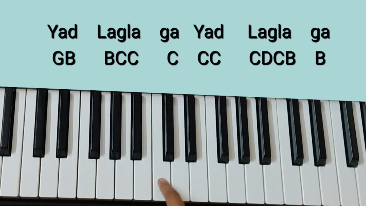 Yad Lagla Tutorial (Chords+Melody) | Sairat | Keyboard