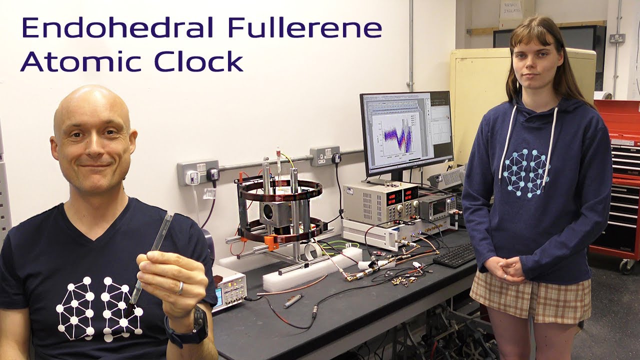 We're building an atomic clock with endohedral fullerenes