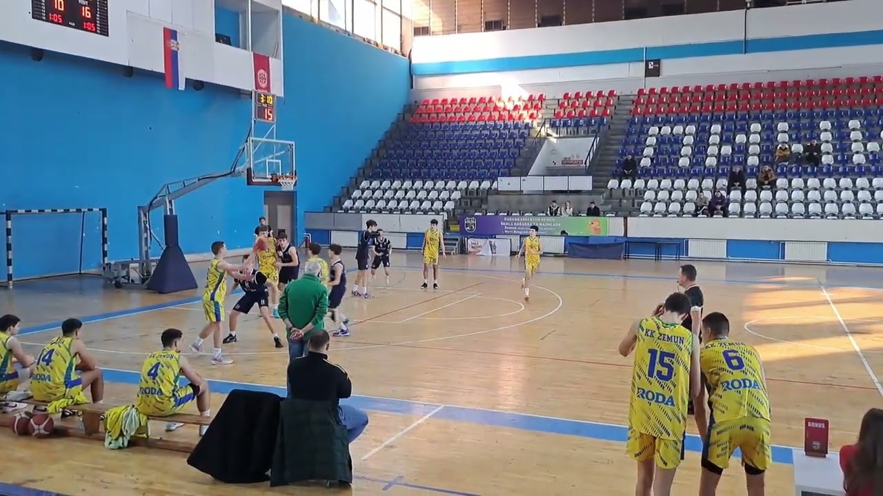 U17 Kadeti kvalitetna liga KK Zemun - KK Vizura 20.12.2025.