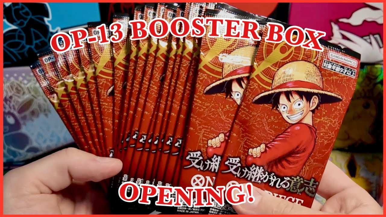 One Piece OP-13 Booster Box Opening! (NEW ONE PIECE SET) 