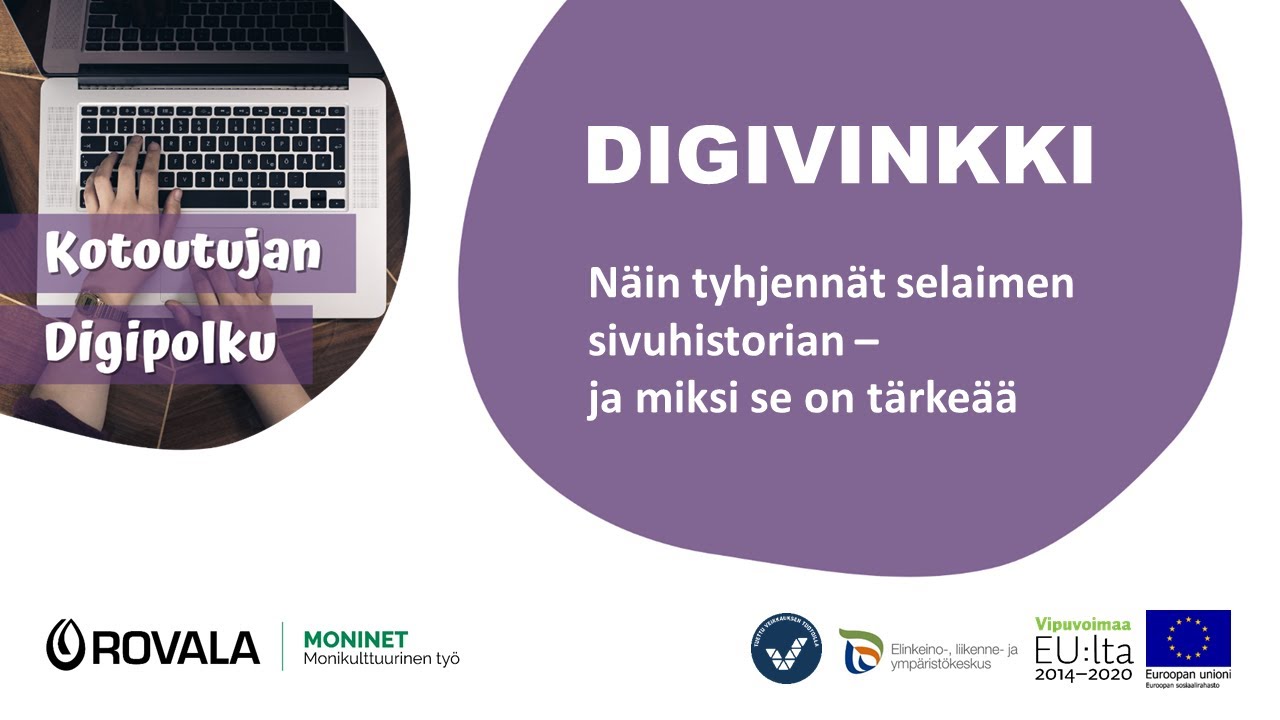 Digivinkki: näin tyhjennät selaimen selaushistorian - ja miksi se on tärkeää
